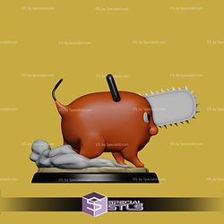 Pochita Basic Alone STL Files