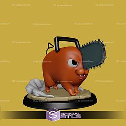 Pochita Basic Alone STL Files