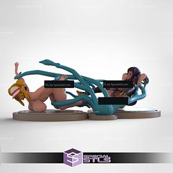 Poke Mona vs Slime NSFW STL Files