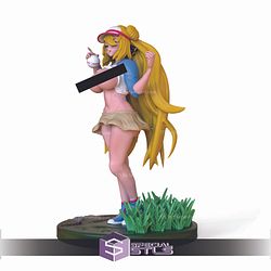 Poke Trainer Cynthia NSFW STL Files