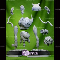 PokeGal Bulbasaur Girl Fanart STL Files