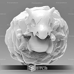 Pokemon Magnet Wall Decord Cubone STL