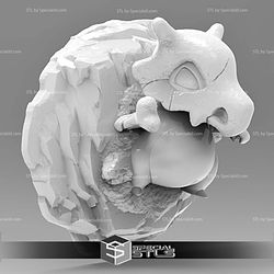 Pokemon Magnet Wall Decord Cubone STL