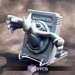 Pokemon Ruby Gameboy Silver Cartridge Lugia STL