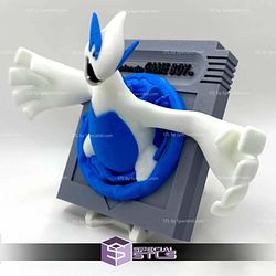 Pokemon Ruby Gameboy Silver Cartridge Lugia STL