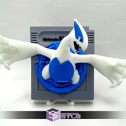 Pokemon Ruby Gameboy Silver Cartridge Lugia STL