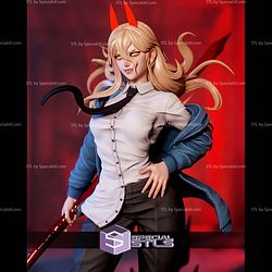 Power Chainsawman Blood Base STL Files