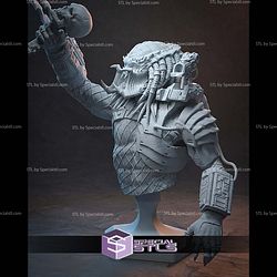 Predator Classic Bust STL Files