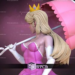 Princess Peach Pink 180mm STL Files