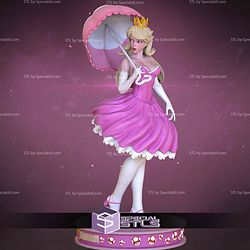 Princess Peach Pink 180mm STL Files