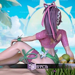 Psylocke Breezy Butterfly 120mm STL Files