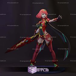 Pyra Xenoblade 180mm STL Files