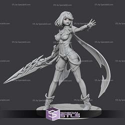 Pyra Xenoblade 180mm STL Files
