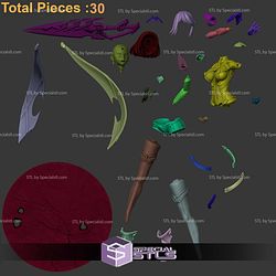 Pyra Xenoblade 180mm STL Files