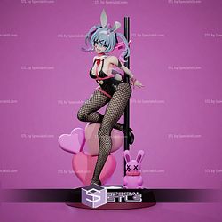 Rabbit Hole Hatsune Miku V2 STL Files