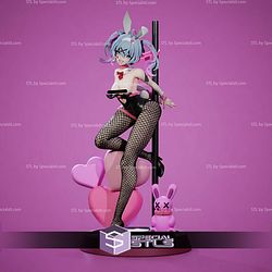 Rabbit Hole Hatsune Miku V2 STL Files