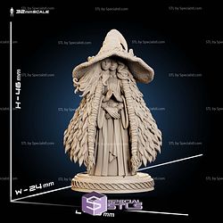 Ranni the Witch 2 Face 32mm STL Files