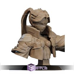Rebecca Bad Word Machine Hand Bust STL Files