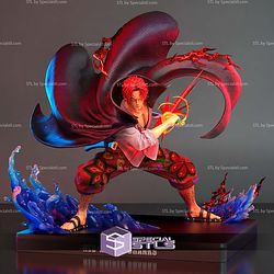 Red Haired Shanks 295mm STL Files
