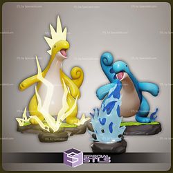 Relaxaurus Lux and Relaxaurus Palworld STL Files