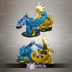 Relaxaurus Lux and Relaxaurus Palworld STL Files