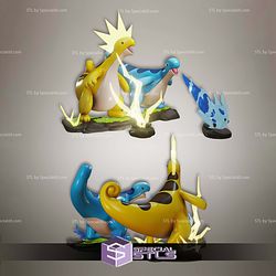 Relaxaurus Lux and Relaxaurus Palworld STL Files