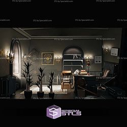 Residual Evil Police Department Room STL Files