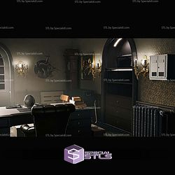 Residual Evil Police Department Room STL Files