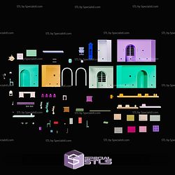 Residual Evil Police Department Room STL Files