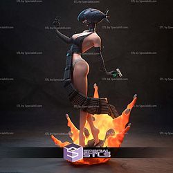 Reze NSFW Suit STL Files