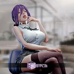 Reze Office Chair STL Files