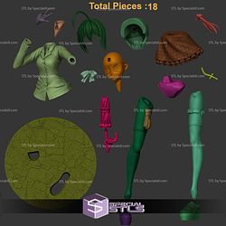 Rikka Takanashi 177mm STL Files