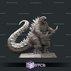 Rock Godzilla STL Files