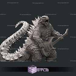 Rock Godzilla STL Files