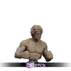 Rocky Balboa Boxing Ring Bust STL Files