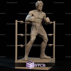 Rocky Balboa Boxing Ring STL Files