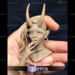 Roxy the Slick Demoness Bust STL Files
