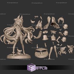 Sameko Saba Vtuber STL Files