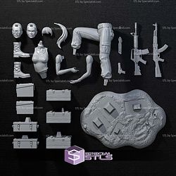 Sarah Connor Stylized STL Files