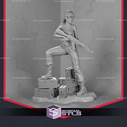 Sarah Connor Stylized STL Files