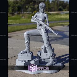 Sarah Connor Stylized STL Files