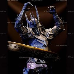 Sauron Hula Hoop Ring STL Files