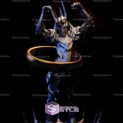 Sauron Hula Hoop Ring STL Files