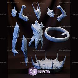 Sauron Hula Hoop Ring STL Files