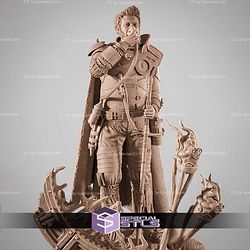 Saw Gerrera 420mm STL Files