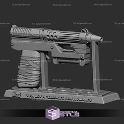Saw Gerrera Blaster STL Files