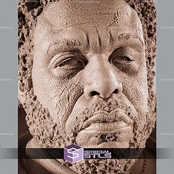 Saw Gerrera Portrait Bust 310mm STL Files