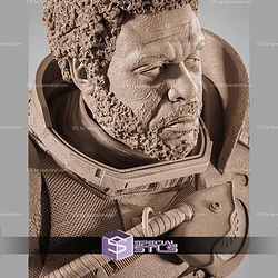 Saw Gerrera Portrait Bust 310mm STL Files