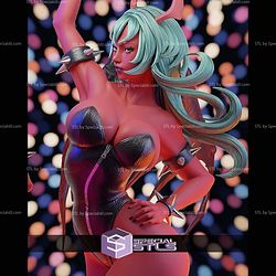 Scanty and Kneesocks Bunny STL Files