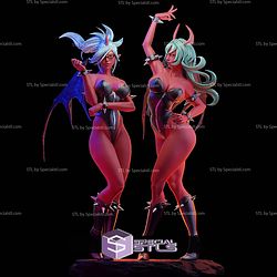 Scanty and Kneesocks Bunny STL Files